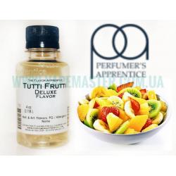 Ароматизатор TPA Tutti Frutti Deluxe Flavor (Фруктовое ассорти)<b>Notice</b>: Undefined index: model in <b>/home/vapemast/vapemaster.com.ua/www/catalog/view/theme/materialize/template/product/category.tpl</b> on line <b>147</b>